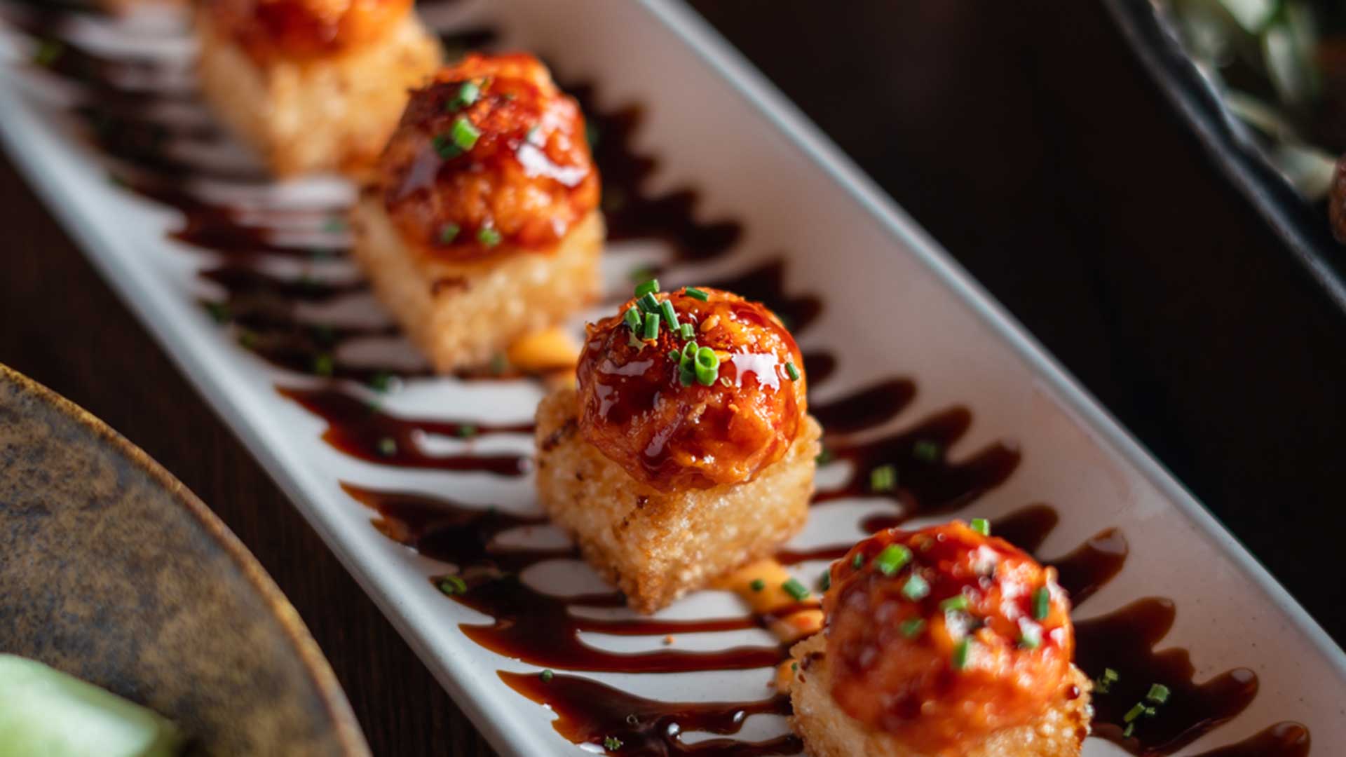 Spicy Tuna Tartare on Crispy Rice from TAO Asian Bistro